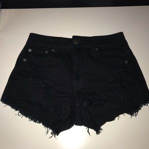 Black American Eagle shorts
